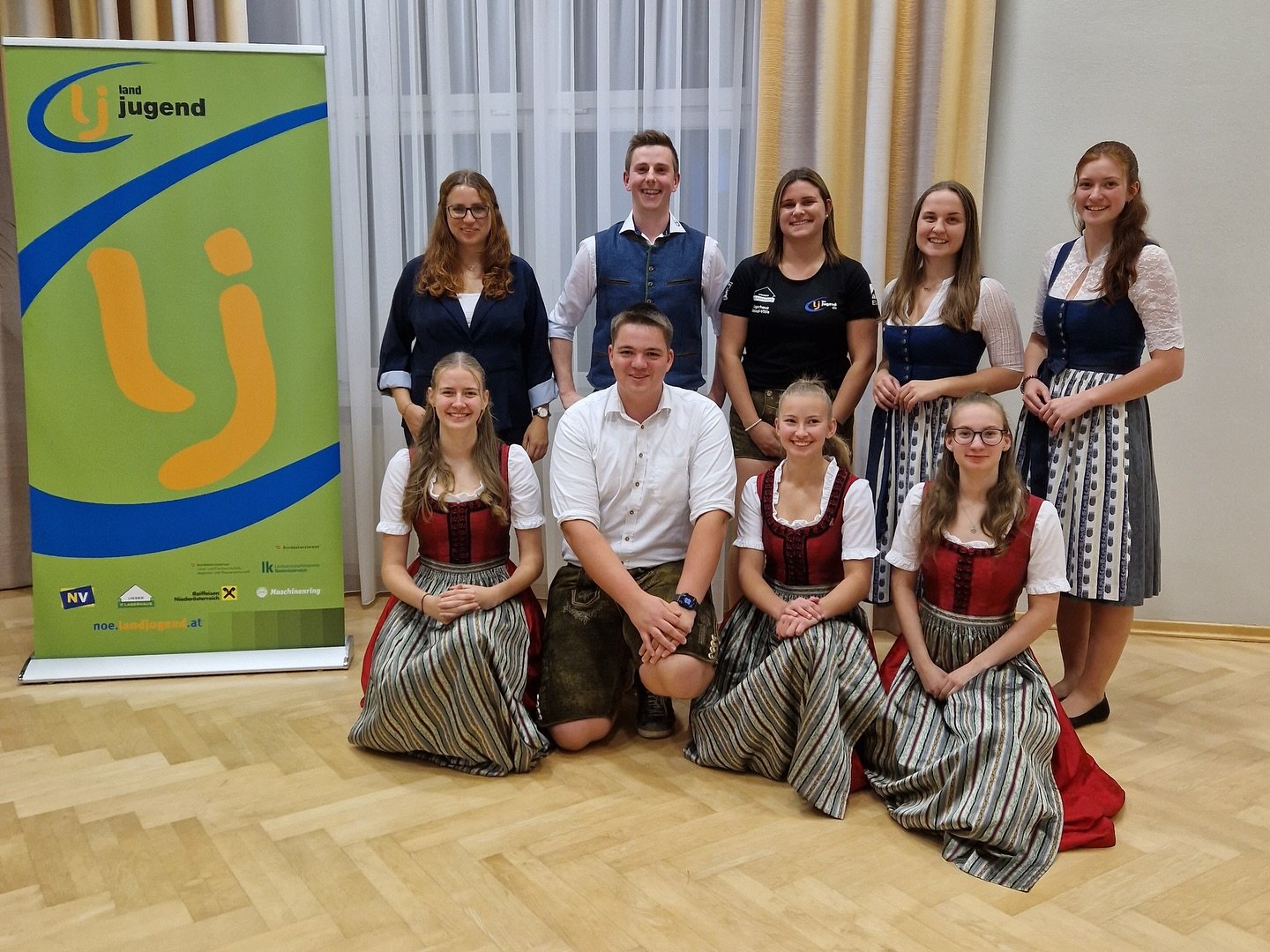 Unser neuer Vorstand mit der Landesleiterin und Landesbeirätin